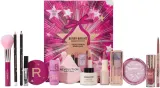 Набор для макияжа Makeup Revolution Berry Bright пудра палетка теней хайлайтер румяна и блеск 13 предметов — фото 2
