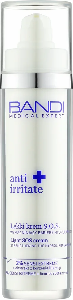 Крем для лица Bandi Medical Expert Anti-Irritate Light S.O.S. успокаивающий 50 мл