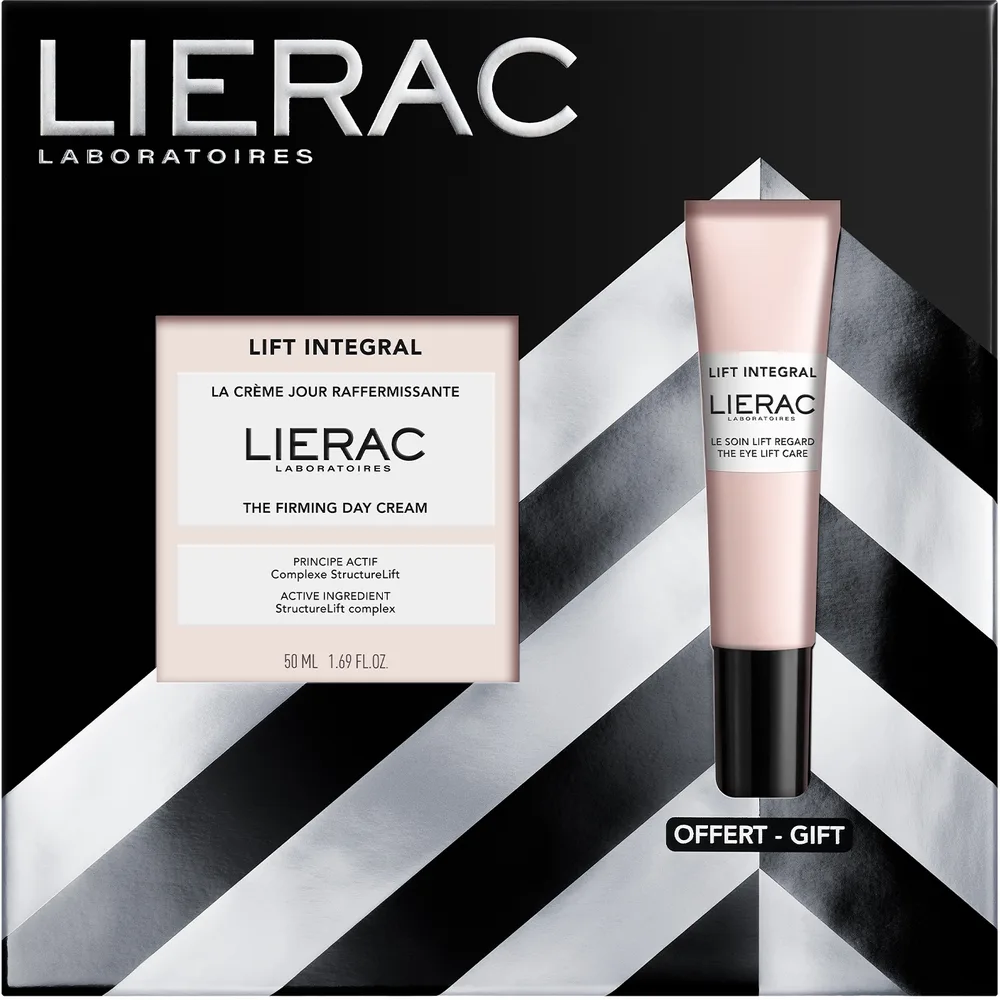 Набор для лица Lierac Lift Integral дневной крем и крем для глаз со скваланом и маслом ши для зрелой кожи 50+15 мл