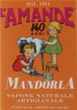 Мыло L'Amande Almond Natural Artisanal миндаль ручной работы, 150 г — фото 1