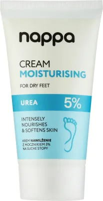 Крем для ног Silcare Nappa Cream Moisturizing For Dry Feet UREA 5% увлажняющий, для сухой кожи стоп, 150 мл