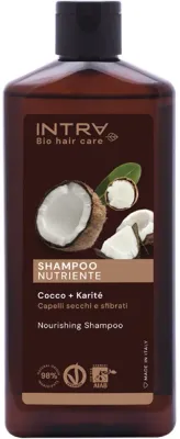 Шампунь Intra Coconut & Shea Butter питательный с маслом кокоса и ши, 250 мл