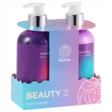 Набор Aurora Beauty Z гель для душа 250 мл и лосьон для тела 250 мл с пионом и розой — фото 1