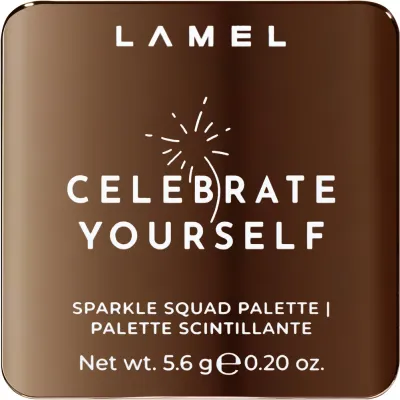 LAMEL Make Up Paleta cieni do powiek - Тени для век LAMEL Celebrate Yourself Sparkle Squad