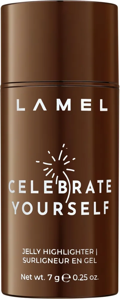 LAMEL Make Up Żelowy rozświetlacz - Хайлайтер для лица LAMEL Celebrate Yourself Jelly Stick