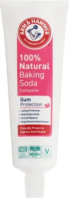 Arm & Hammer Arm & Hammer 100% Natural Baking Soda Gum Protection Toothpaste - Зубная паста 100% Natural Baking Soda Gum Protection Toothpaste для защиты дёсен, с пищевой содой, 75 мл
