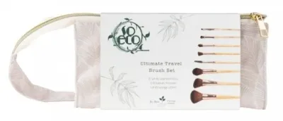 Дорожный набор кистей для макияжа с косметичкой So Eco Ultimate Travel Set из 8 предметов
