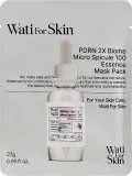 Интенсивная маска для лица 3 в 1 с PDRN, биом-комплексом и микроспикулами Wati For Skin PDRN 2X Biome Micro Spicule 100 Essence Mask Pack — фото 1