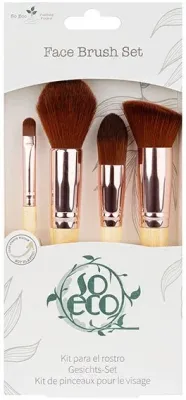 Набор кистей для макияжа лица So Eco Face Makeup Brush Set 052 из 4 предметов