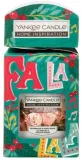 Набор Yankee Candle Fa La La La ароматическая свеча в стекле Candy Cane Milkshake 104 г — фото 1