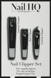 Набор книпсеров для ногтей Nail HQ для рук и ног 3 шт — фото 2