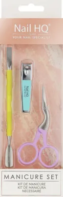 Маникюрный набор Nail HQ Professional 3 предмета нержавеющая сталь