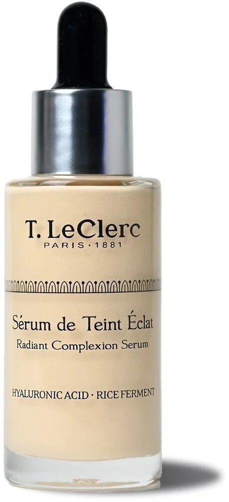 T. LeClerc Tonujące serum do twarzy - Тонирующая сыворотка T.LeClerc Radiant Complexion Serum сияющая, 30 г, оттенок 02 - Amande
