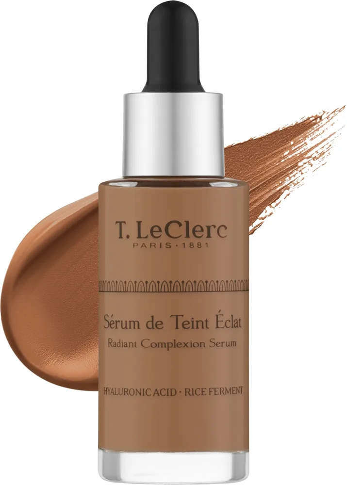 T. LeClerc Tonujące serum do twarzy - Тонирующая сыворотка T.LeClerc Radiant Complexion Serum сияющая, 30 г, оттенок 10 - Erable