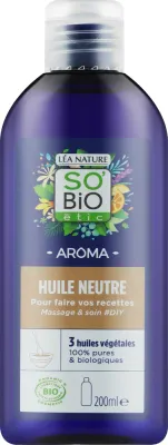 Натуральное масло для массажа и ухода So'Bio Etic Neutral