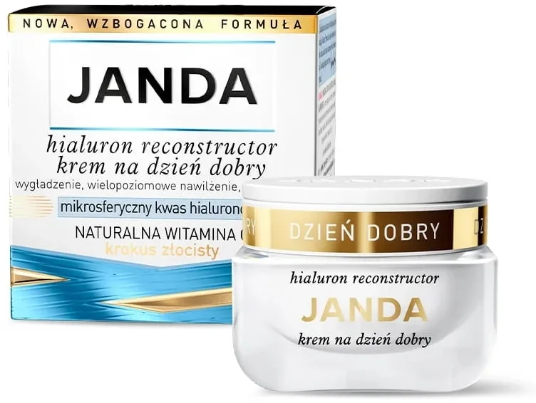 Крем для лица Janda Hialuron Reconstructor дневной с витамином C 50 мл