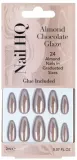 Накладные ногти Nail HQ Almond Chocolate Glaze Nails, миндальная форма, шоколадная глазурь, 24 шт — фото 1
