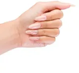 Накладные ногти Nail HQ Almond Cloud Nails миндалевидные, розовые с белыми облаками, 24 шт — фото 3