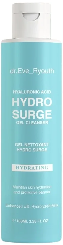 Гель для умывания Dr. Eve_Ryouth Hyaluronic Acid Hydro Surge с гиалуроновой кислотой, для всех типов кожи, 100 мл, 100 мл / 2 x 100 мл