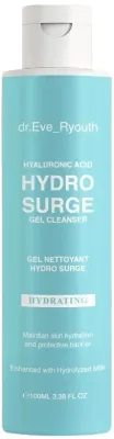 Гель для умывания Dr. Eve_Ryouth Hyaluronic Acid Hydro Surge с гиалуроновой кислотой, для всех типов кожи, 100 мл, 100 мл