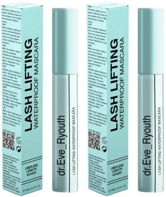 Набор водостойкой туши для ресниц Dr. Eve_Ryouth Lash Lifting 2 шт по 12 мл