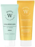 Набор для лица Warda солнцезащитный крем SPF30 и гель-сыворотка с гиалуроновой кислотой для увлажнения 50+30 мл — фото 1