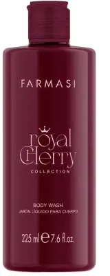 Farmasi Royal Cherry Collection гель для душа Body Wash вишня 225 мл, с маслом ши и скваланом