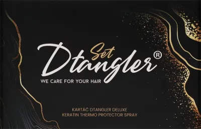 Набор Brazil Keratin Dtangler Deluxe термозащитный спрей с кератином 100 мл и расческа