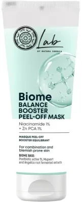 Пилинг-маска для жирной и комбинированной кожи Natura Siberica LAB Biome Balance, 75 мл