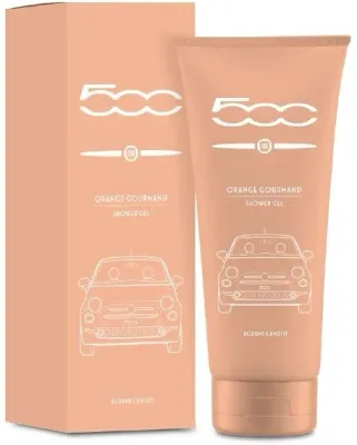 Гель для душа Fiat 500 Orange Gourmand с гурманным ароматом апельсина и ванили, 200 мл