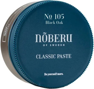 Паста для укладки волос Noberu of Sweden №105 Black Oak Classic Paste, естественный блеск, 80 мл