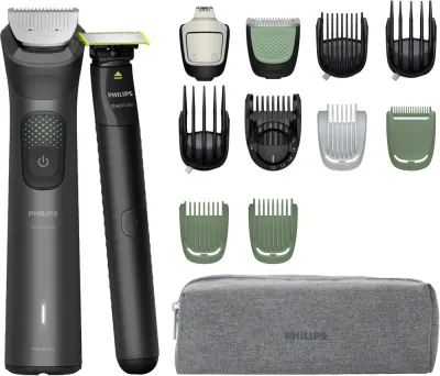 Триммер универсальный Philips Series 9000 MG9531/15, для лица, головы и тела, с OneBlade, водонепроницаемый
