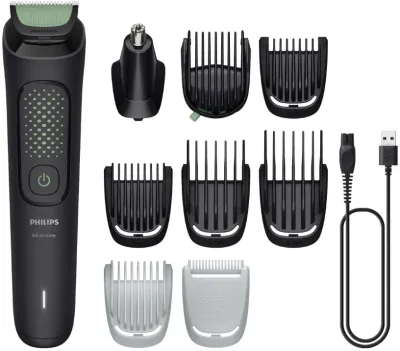 Триммер Philips 3000 Series All In One Trimmer MG3946/15, 9 в 1, для лица, волос и тела