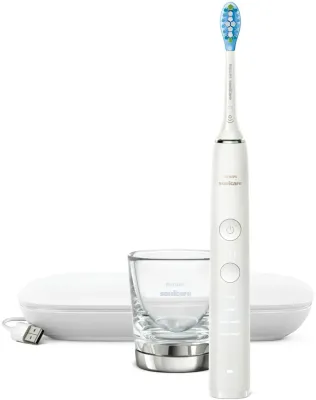 Электрическая звуковая зубная щётка Philips HX9911/27 с приложением, 4 режима, 1 шт