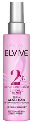 Сыворотка для волос L'Oreal Paris Elvive Serum Glycolic Gloss Glass Hair Serum несмываемая, с гликолевой кислотой, для блеска, 150 мл