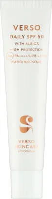 Солнцезащитный крем Verso Daily SPF50 PA++++ для лица увлажняющий 40 мл