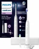 Электрическая зубная щётка Philips Sonicare Series 6500 HX7410/02 с насадками S2 Sensitive и W2 Optimal White, белая, 1 шт — фото 1