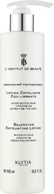 Лосьон для лица Klytia Balancing Exfoliating отшелушивающий с гликолевой кислотой 490 мл