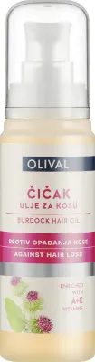 Масло для волос Olival Hair Oil репейное, для сухих и окрашенных волос, 60 мл