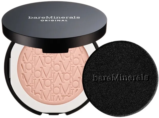 Компактная пудровая тональная основа Bare Minerals Mineral SPF 15 без талька, 9 г/ Бэйр Минералс, оттенок 11- Soft Medium