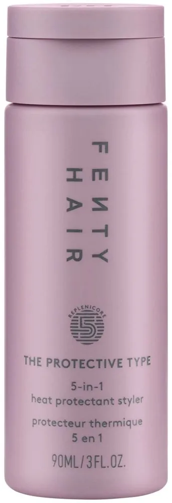 Fenty Beauty Fenty Beauty Fenty Hair The Protective Type Frizz-Smoothing Heat Protectant Styling Cream - Крем для укладки волос Fenty Hair The Protective Type термозащитный, разглаживание и защита до 230C, с комплексом Replenicore-5, 150 мл
