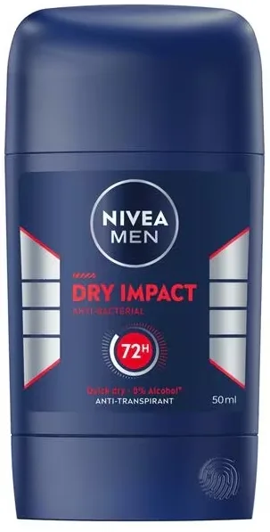 Дезодорант-антиперспирант-стик NIVEA MEN Dry Impact для мужчин