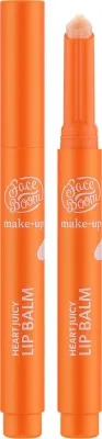 Бальзам для губ Faceboom Make-Up Heart Juicy Lip Balm с блеском, фруктовый аромат, 1,2 г