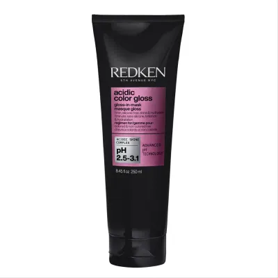 Маска для блеска окрашенных волос Redken Acidic Color Gloss, кислотный комплекс, глицерин, подсолнечное масло, за 1 минуту