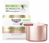 Крем для лица Eucerin Hyaluron-Filler + Elasticity Rose дневной SPF30 сменный блок 50 мл — фото 1