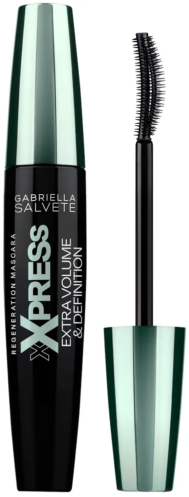 Тушь для ресниц Gabriella Salvete xXpress Mascara Volume and Definition для объёма и разделения, силиконовая щёточка, 10,5 мл