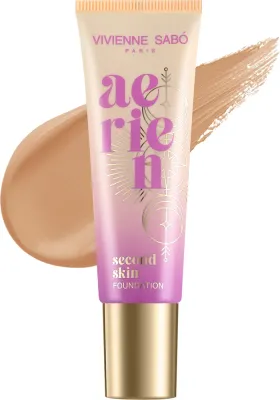 Тональный флюид Vivienne Sabo Aerien Second Skin Foundation натуральный, 23 мл, оттенок 01