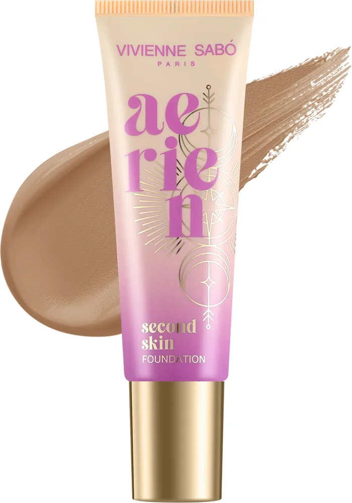 Тональный флюид Vivienne Sabo Aerien Second Skin Foundation натуральный, 23 мл, оттенок 03