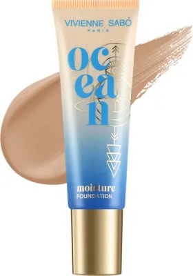 Тональный флюид Vivienne Sabo Ocean Moisture Foundation увлажняющий, 23 мл, оттенок 02