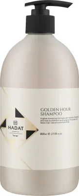 Шампунь Hadat Cosmetics Golden Hour для окрашенных волос с кератином и арганой, 800 мл